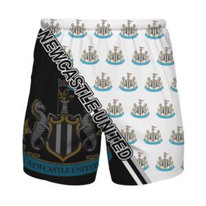 Newcastle United Black Red 3D Shirt Hoodie
