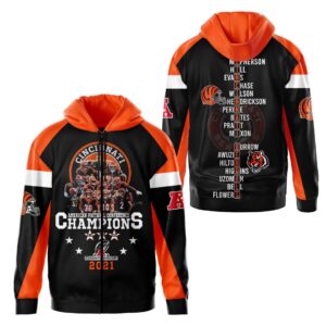 Nfl Cincinnati Bengals American Football Conference Champions 3D Hoodie Shirt