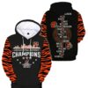 Nfl Cincinnati Bengals Champions 2021 3D Hoodie Shirt