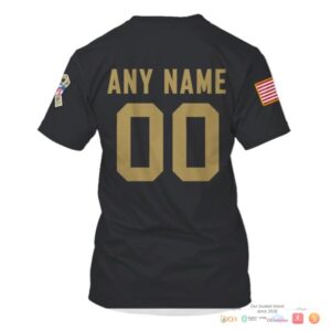 Nfl Cincinnati Bengals Salute To Service Black Custom 3D Shirt Hoodie