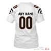 Nfl Cincinnati Bengals White Custom 3D Shirt Hoodie
