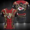 Nfl Kansas City Chiefs Spider Man 3D Shirt Hoodie