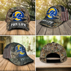 Nfl Los Angeles Rams Hunting For Life Cap