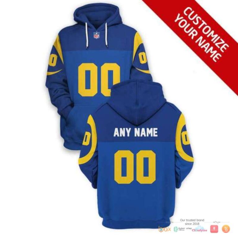 Nfl-Los-Angeles-Rams-Navy-Blue-Custom-3D-Shirt-Hoodie-1