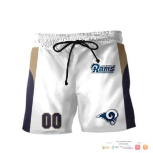 Nfl Los Angeles Rams Navy White Custom 3D Shirt Hoodie