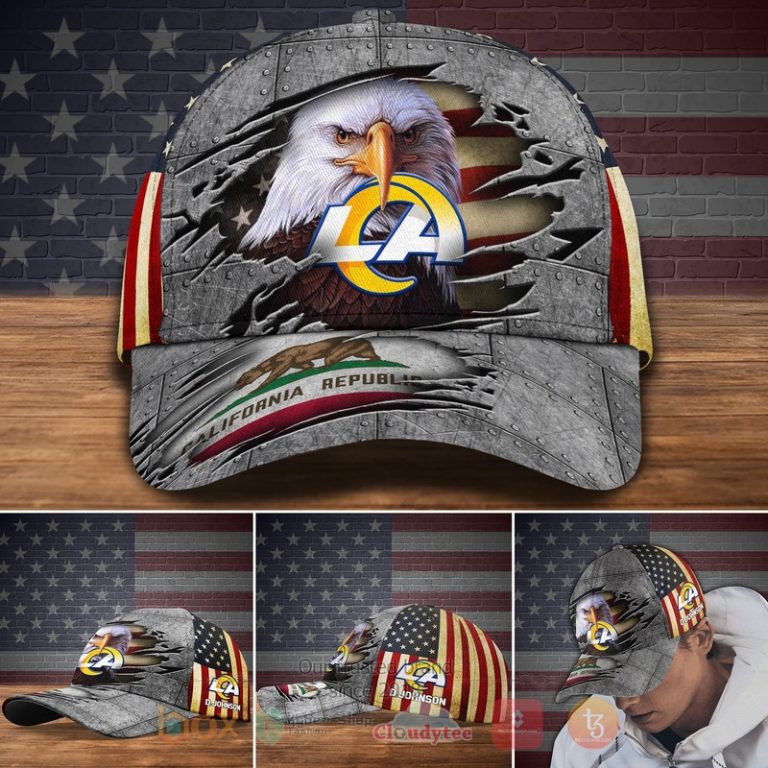 Nfl-Los-Angeles-Rams-Personalized-Sport-Cap-1