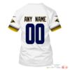 Nfl Los Angeles Rams White Yellow Custom 3D Shirt Hoodie