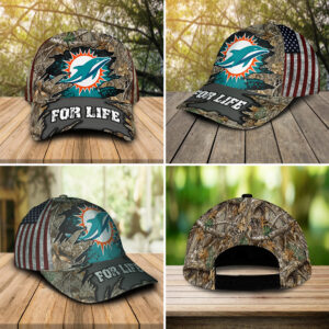 Nfl Miami Dolphins Hunting For Life Cap