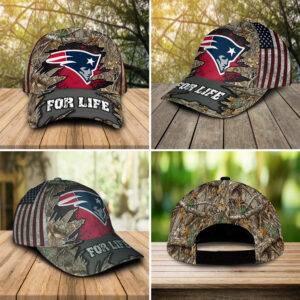 Nfl New England Patriots Hunting For Life Cap