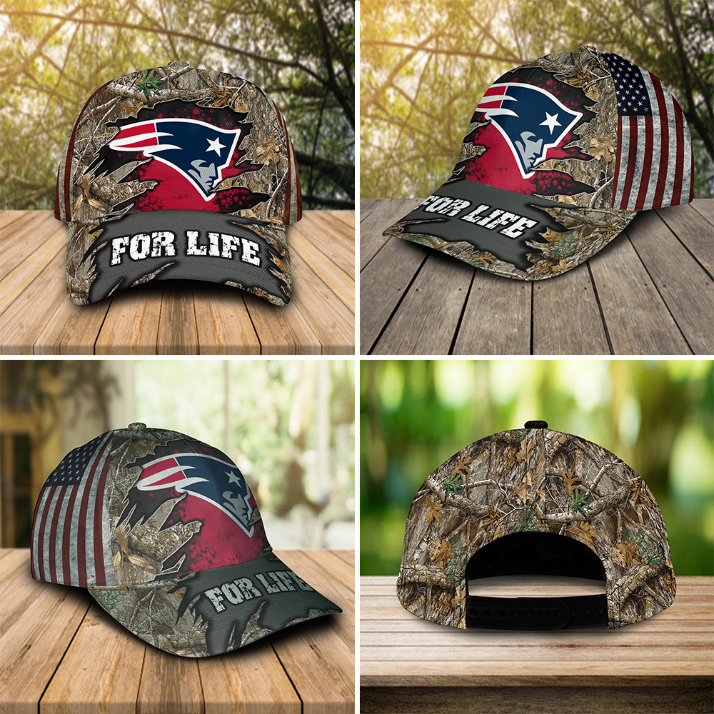 Nfl New England Patriots Hunting For Life Cap Nfl New England Patriots Hunting For Life Cap