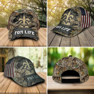 Nfl New Orleans Saints Hunting For Life Cap