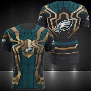 Nfl Philadelphia Eagles Spider Man 3D Shirt Hoodie