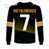 Nfl Pittsburgh Steelers Ben Roethlisberger 7 Big Ben 3D Shirt Hoodie