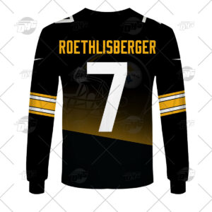 Nfl Pittsburgh Steelers Ben Roethlisberger 7 Big Ben 3D Shirt Hoodie