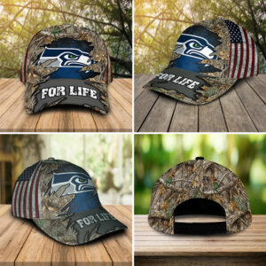 Nfl Seattle Seahawks Hunting For Life Cap
