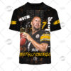 Nfl Thank You Big Ben Roethlisberger Pittsburgh Steelers 3D Shirt Hoodie