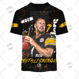 Nfl Thank You Big Ben Roethlisberger Pittsburgh Steelers 3D Shirt Hoodie