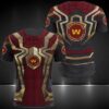 Nfl Washington Football Team Spider Man 3D Shirt Hoodie