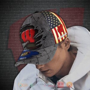 Nfl Wisconsin Badgers Personalized Sport Cap