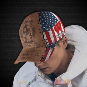 Nfl Wisconsin Badgers To My Son Personalized Sport Cap