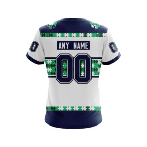 Nh Vancouver Canucks Autism Awareness Personalized 3D Hoodie Shirt