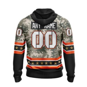Nhl Anaheim Ducks Honor Military With White Camo Color Personalized 3D Hoodie Shirt