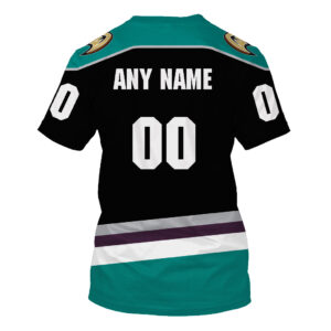 Nhl Anaheim Ducks Personalized Black 3D Hoodie Shirt