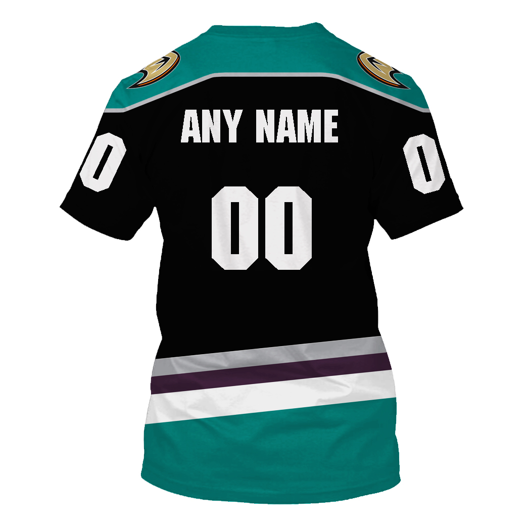 Nhl Anaheim Ducks Personalized Black 3D Hoodie Shirt Nhl Anaheim Ducks Personalized Black 3D Hoodie Shirt