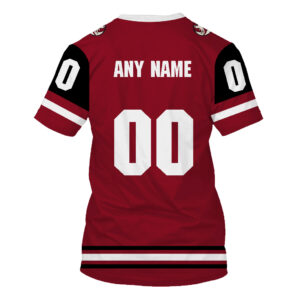 Nhl Arizona Coyotes Personalized Red 3D Hoodie Shirt