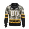 Nhl Boston Bruins Honor Military With White Camo Color Personalized 3D Hoodie Shirt