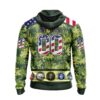 Nhl Buffalo Sabres Honor Military With Green Camo Color Personalized 3D Hoodie Shirt