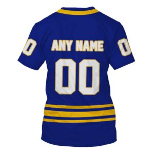 Nhl Buffalo Sabres Personalized Blue 3D Hoodie Shirt