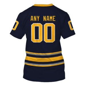 Nhl Buffalo Sabres Personalized Dark Navy 3D Hoodie Shirt