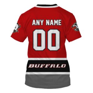 Nhl Buffalo Sabres Personalized Red 3D Hoodie Shirt