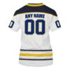 Nhl Buffalo Sabres Personalized White 3D Hoodie Shirt