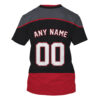 Nhl Carolina Hurricanes Personalized Red Black 3D Hoodie Shirt