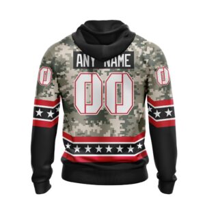 Nhl Chicago Blackhawks Honor Military With White Camo Color Personalized 3D Hoodie Shirt