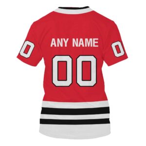 Nhl Chicago Blackhawks Personalized 3D Hoodie Shirt