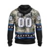 Nhl Colorado Avalanche Honor Military With White Camo Color Personalized 3D Hoodie Shirt