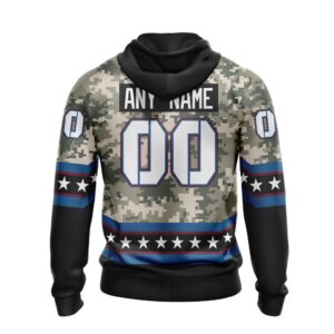 Nhl Colorado Avalanche Honor Military With White Camo Color Personalized 3D Hoodie Shirt