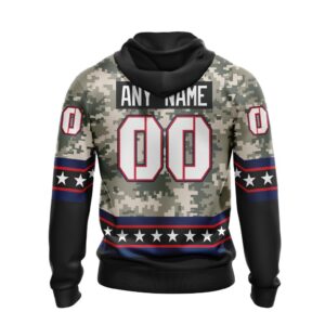 Nhl Columbus Blue Jackets Honor Military With White Camo Color Personalized 3D Hoodie Shirt