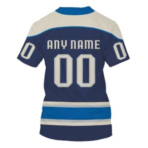 Nhl Columbus Blue Jackets Personalized 3D Hoodie Shirt