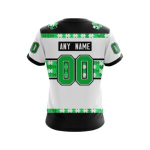 Nhl Dallas Stars Autism Awareness Ver2 Personalized 3D Hoodie Shirt