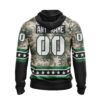 Nhl Dallas Stars Honor Military With White Camo Color Personalized 3D Hoodie Shirt