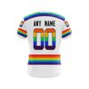 Nhl Detroit Red Wings Lgbt Pride White Personalized Custom 3D Hoodie Shirt
