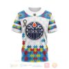 Nhl Edmonton Oilers Autism Awareness Personalized 3D Hoodie Shirt %E2%80%93 Limtied Edition