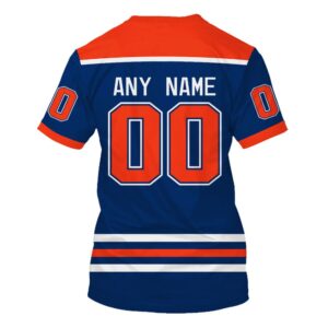 Nhl Edmonton Oilers Ver2 Personalized 3D Hoodie Shirt