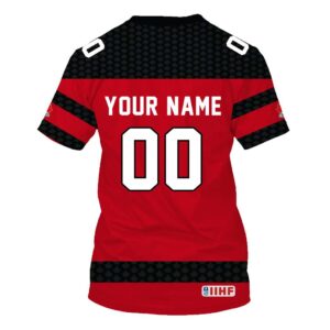 Nhl Hockey Canada Personalized Red 3D Hoodie Shirt