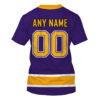 Nhl Los Angeles Kings Personalized Purple 3D Hoodie Shirt