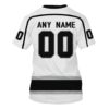 Nhl Los Angeles Kings Personalized White 3D Hoodie Shirt
